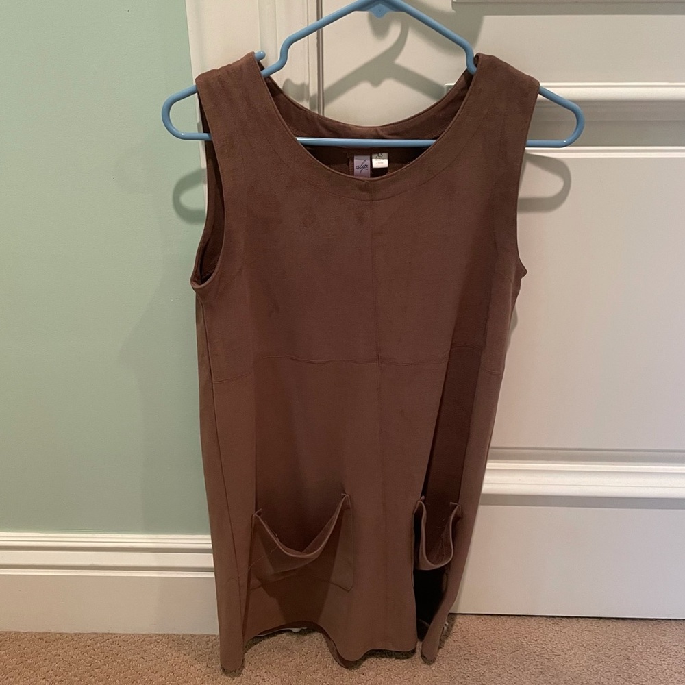 Suede dress! XS